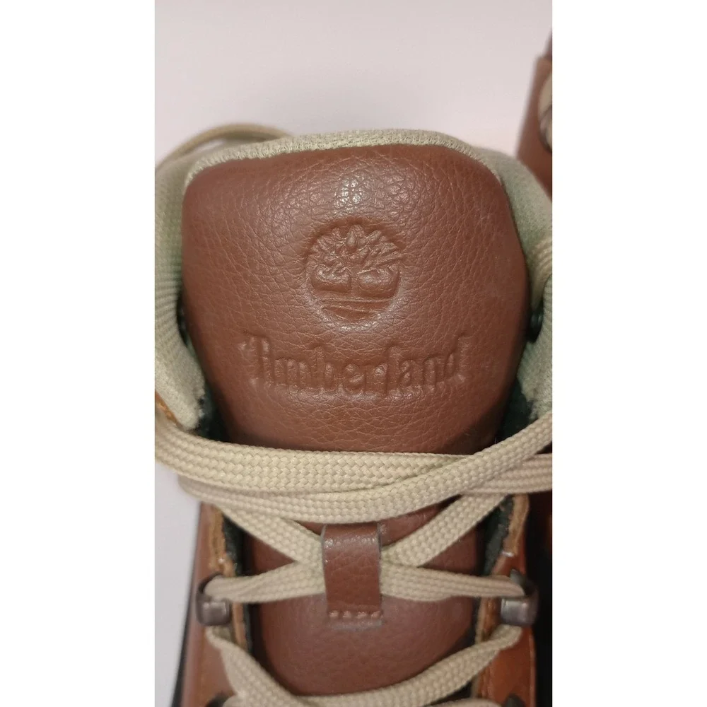 Timberland Youth GS Euro Hiker Shell Toe Duck Boots Tan Brown A1LTT US 6M